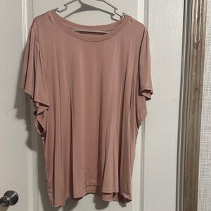 Maurices Mauve Short Sleeve Top